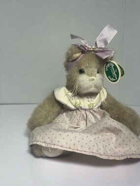 BEARINGTON limited collection vintage (early 2000’s) Precious Purrsmore cat